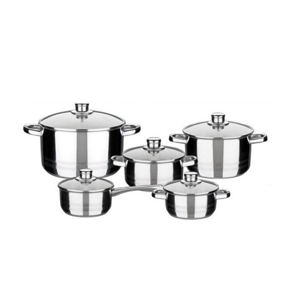 Topf-Set Helsinki (Set, 10-tlg.) Topf Topfsets Töpfe Kochtöpfe Kochen