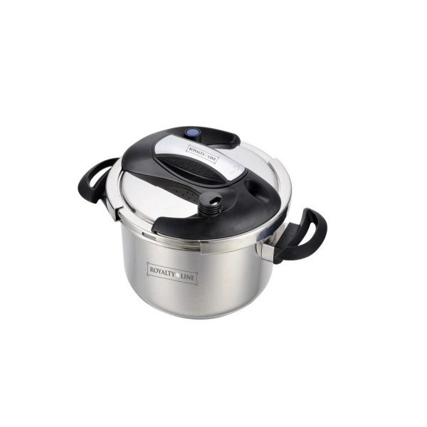 Royalty Line Schnellkochtopf 6 Liter Edelstahl