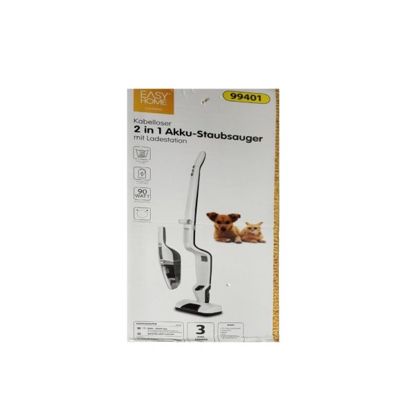 EASY HOME(R) 2-in-1-Akku-Staubsauger